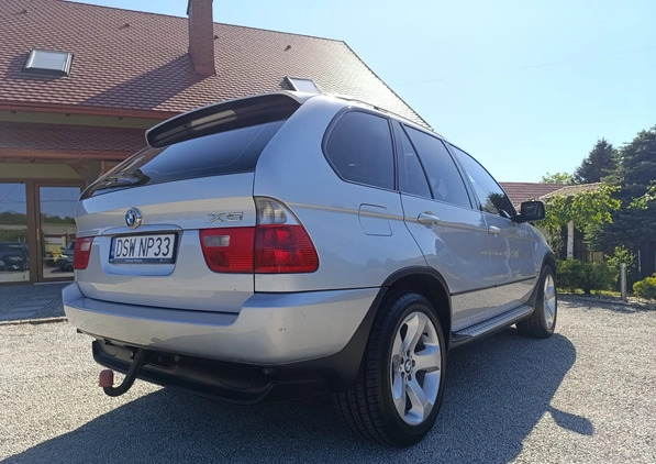 BMW X5 cena 36900 przebieg: 245145, rok produkcji 2005 z Brzeszcze małe 466